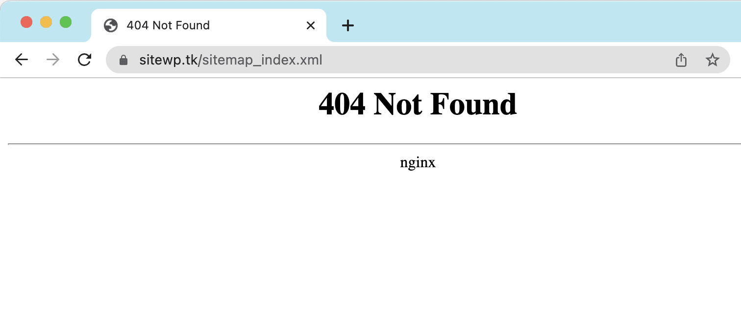 Fixing the 404 Sitemap error on aaPanel using Nginx