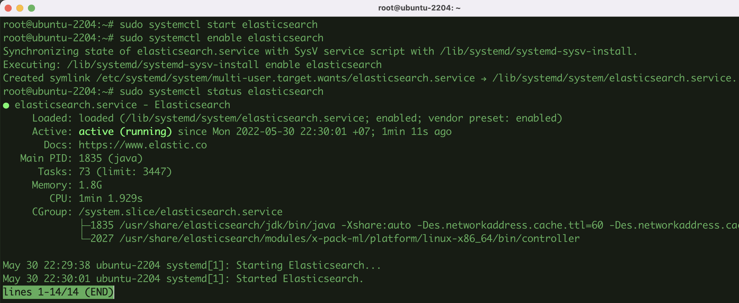 Hướng dẫn cài đặt Elasticsearch trên Ubuntu 22.04